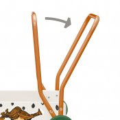 PIPPI LÄRA GÅ VAGN PRICKIG