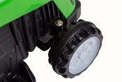 Elbil barn eltraktor Azeno 6V grön