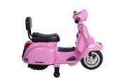 Elscooter barn Vespa PX150 6V Rosa