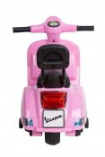 Elscooter barn Vespa PX150 6V Rosa