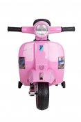 Elscooter barn Vespa PX150 6V Rosa