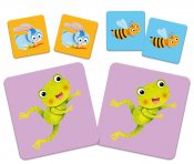 Baby memory, djurmotiv, 32 st stora kort