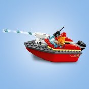 LEGO Eldsvåda i hamnen