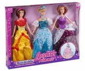 Prinsessdockor 3-pack