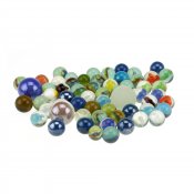 Spelkulor i olika storlekar, 500 g