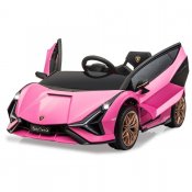 Elbil Barn Lamborghini Sian 12V Rosa