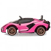Elbil Barn Lamborghini Sian 12V Rosa