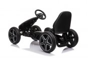 Trampbil Mercedes Benz gokart svart