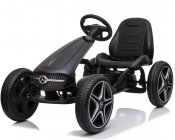 Trampbil Mercedes Benz gokart svart