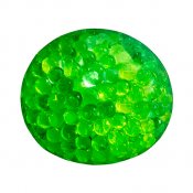 OrbBallz Beadiballz grön stor, fylld med vattenpärlor