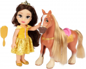 Disney Princess Belle Docka och Phillipe Petite Presentset