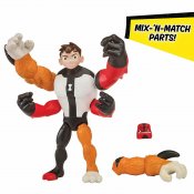 Ben 10 figur, Omni Glitch Heroes Ben Four Arms Rath 