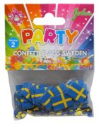 Konfetti, Sverige flagga