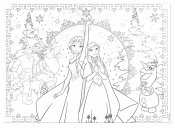 Disney Frost pussel 250 bitar 2 i 1