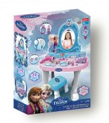 Frost, sminkbord med pall och 14 st tillbehör