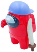 Among Us Red Crewmate figur 12cm