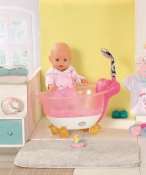 Baby Born badkar med ljud & ljus