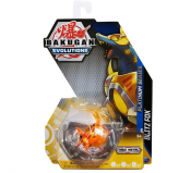 Bakugan Evolutions Blitz Fox Platinum Series figur gul