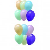 Festballonger i blandade färger 20-pack