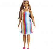 Barbie älskar havet docka, rainbow klänning
