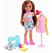 Barbie Chelsea docka kan bli Skräddare 14cm