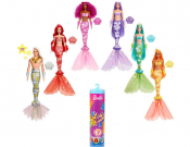 Barbie Color Reveal Party sjöjungfrudocka med 7 överraskningar