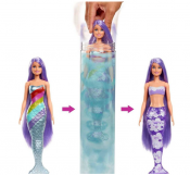 Barbie Color Reveal Party sjöjungfrudocka med 7 överraskningar