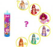 Barbie Color Reveal Party sjöjungfrudocka med 7 överraskningar