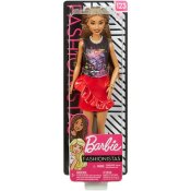 Barbie Docka med röd kjol