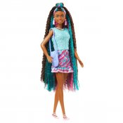 Barbie Totally Hair docka Blå med accessoarer