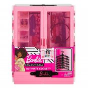 Barbie garderob med 6st galgar