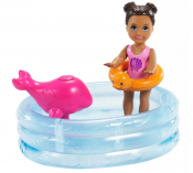Barbie Skipper Barnvakt Pool Party