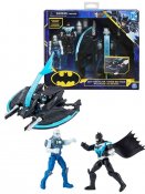 Batman VS Mr. Freeze figur med Batwing fordon