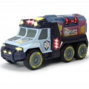 Bepansrad bank bil sparbössa, Ljud och ljus