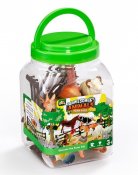 Bondgårdsdjur i behållare, 8 st