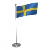 Bordsflagga svenska flaggan 40cm