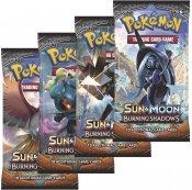 Pokémon Sun & Moon Burning Shadows Booster samlarkort 3-pack