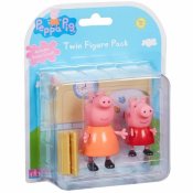 Character Options - Peppa Pig Twin Figur Pack Bedroom Scene Card / from Assort (English)