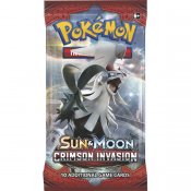 Pokémon Sun & Moon Crimson Invasion Booster samlarkort 3-pack