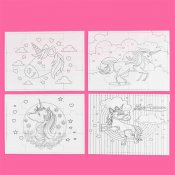 Enhörning Måla Själv Pussel