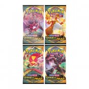 Pokémon Darkness Ablaze och Rebel Clash 2-pack Booster samlarkort