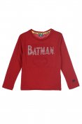 DC Comics Batman långärmad röd tröja