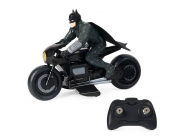 DC Comics radiostyrt Batmotorcykel med Batman figur