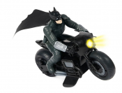 DC Comics radiostyrt Batmotorcykel med Batman figur