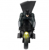 DC Comics radiostyrt Batmotorcykel med Batman figur