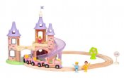 BRIO Disney prinsess slott med tågbana