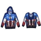 Avengers Captain America Luvtröja Hoodie