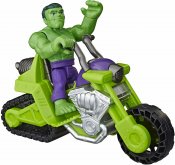 Hulken med motorcykel Smash Tank, Super Hero Adventures, Marvel