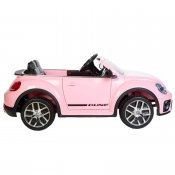 Elbil barn Beetle Dune 12V Rosa