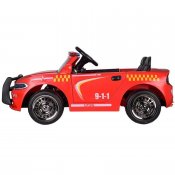 Fyndbox-Elbil Barn brandbil 12V Azeno